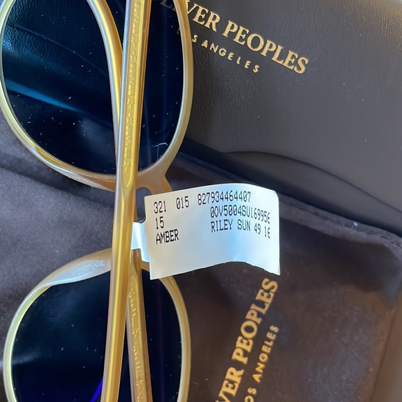 Brand new Oliver Peoples sunglasses